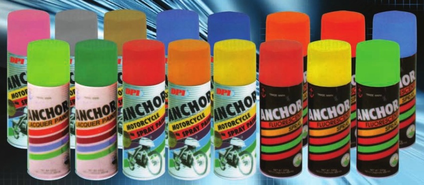 Anchor Spray Paint Color Chart